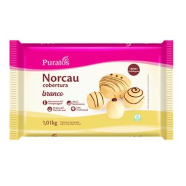 Imagem de Cobertura Norcau Premium Barra 1,01kg Branco - Puratos