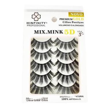 Imagem de  Cílios Postiços Profissional Hinfinity Pro Mix Mind 5D 