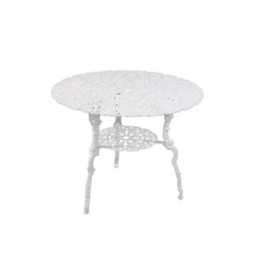 Imagem de Mesa de Jardim Cozinha Piscina Alumínio Fundido Viena 80cm - Nossa Kas
