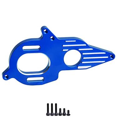 Imagem de Adjustable Aluminum Motor Mount for 1/10 Arrma Granite Mega Typhon/Big Rock/Senton 3S Outcast/Kraton 4S Models RC Cars Monster Trucks Buggy (Navy Blue)