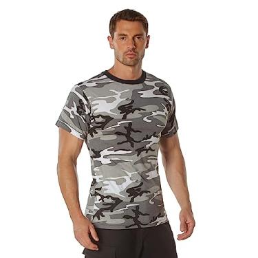 Imagem de Rothco 22699 Camiseta camuflada 100% algodão Cor: Camuflagem urbana, Tamanho: 2GG
