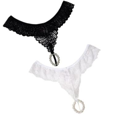 Imagem de Kit 2 Calcinhas Tailandesas Com Pérolas Estimuladoras - LorenStephany,