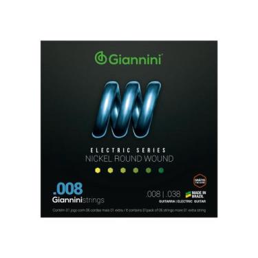 Imagem de Encordoamento Guitarra 008 Giannini Geegst8