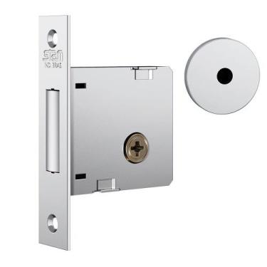 Imagem de Fechadura Tetra Externa Tipo Trava 1004 RI Inox Polido Stam