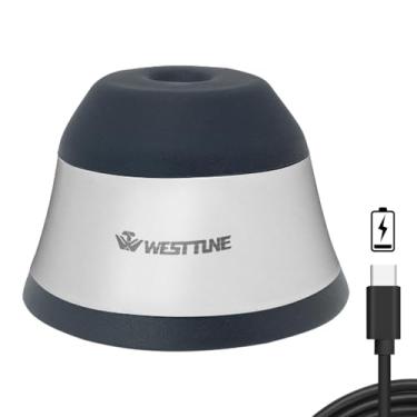 Imagem de WEST TUNE Mini Agitador De Tinta De Laboratório Vortex De 4000 Rpm Recarregável, Agitador De Vortex Científico Com Função De Toque Para Adesivos De Cola De Tubarão Para Cílios, Esmalte Em Gel E Tubo