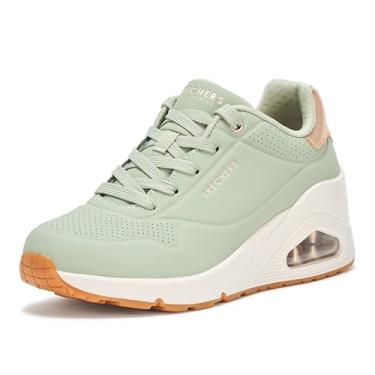 Imagem de Skechers Tênis feminino Uno Wedge Hi Steps, Sálvia, 40