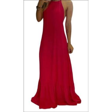 Imagem de Vestido Longo Frente Única para Festas de Casamento e Formaturas - CCS