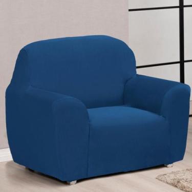 Imagem de Capa Protetor De Sofá Poltrona 1 Lugar Coladinha - Sophia Enxovais, Az