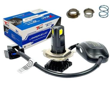 Imagem de Lampada Led 3d Titan 150  Bros 150/160  Moto Bi-xenon 6500k - T-MAC