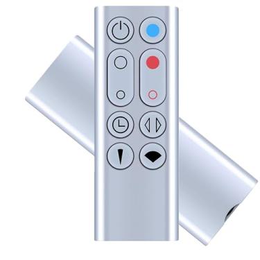 Imagem de Xxtylo Controle remoto genuíno para purificador de ar Dyson HP00 HP01 Hot+Cool, compatível com 966538-01,966538-02,966538-04,966538-15,967197-13,967197-14, com função magnética, sem bateria, prata