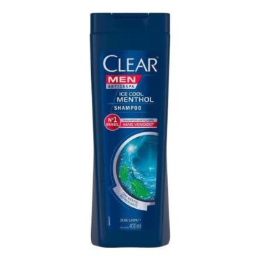 Imagem de Shampoo Ice Cool Mentol Clear 400ml, 400ml