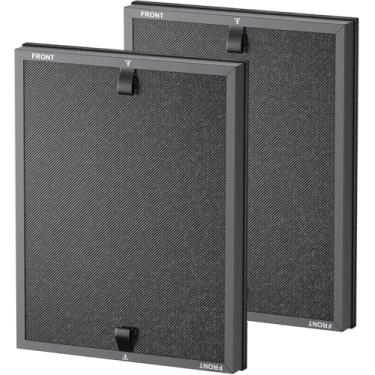 Imagem de Doifyn Pacote com 2 filtros de substituição HAP602 compatíveis com ECOSELF HAP602 e purificador de ar HAP602WF, filtragem 3 em 1 de HEPA verdadeiro H13, filtro de carvão ativado e pré-filtro