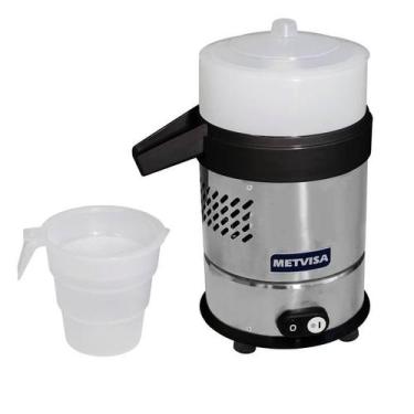 Imagem de Espremedor Industrial Extrator Suco de Laranja e Limão Metvisa 0,25CV 