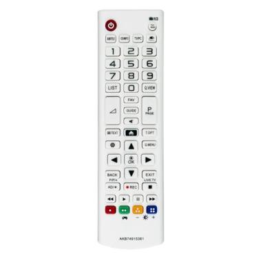 Imagem de Controle remoto AKB74915361 compatível com LG Smart TV 55UF6800 AKB74915360 43UF6800-CA 49UF6800-CA 55UF6800-CA 55UF6800-UA 43UF6900 43UF7700 0 49U. F6800 49UF7700 49UF8500 55UF7700 55UF8500 65UF7700