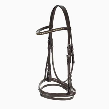Imagem de HORZE Weston Flash Bridle com rédeas - Marrom - Cavalo