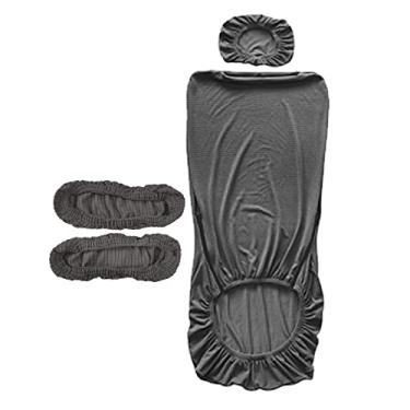 Imagem de SiaBiced Conjunto de Protetores de Apoio de Braço para Cadeira de Escritório de Luxo, Cinza escuro, Tamanho real