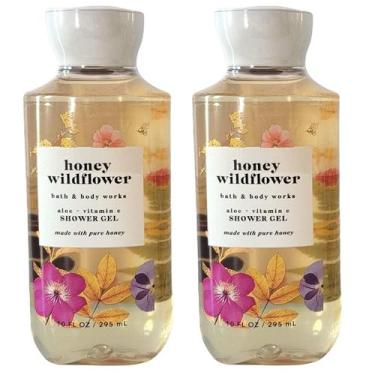 Imagem de Conjuntos de presentes de gel de banho Bath & Body Works Honey Wildflo