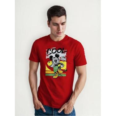 Imagem de Camiseta Masculina Manga Curta Em Algodão Mickey Stay Cool - mistermah