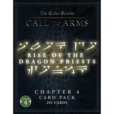 Imagem de Modiphius Entertainment: The Elder Scrolls: Call to Arms - Chapter 4 Card Pack - Rise of The Dragon Priests - Miniature Game, Officially Licensed
