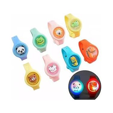 Imagem de Pulseira Repelente Infantil Anti-Mosquito Tipo Relógio