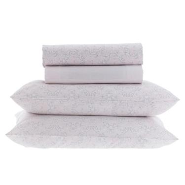 Imagem de Jogo de Cama Solteiro 180 Fios Kacyumara 03 Peças New Innovi - Tuene New Innovi