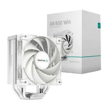 Imagem de Air Cooler Deepcool Ak400 Wh, 120mm, Intel/AMD, Branco - R-ak400-whnnmn-g-1