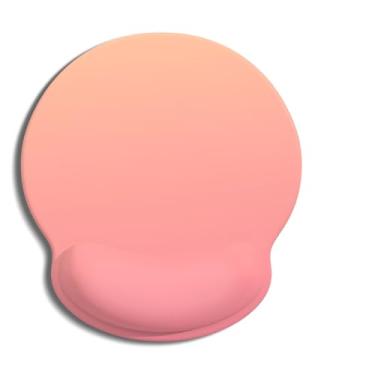 Imagem de Auhoahsil Mouse Pad, mouse pad ergonômico com descanso de pulso, gel para alívio da dor, suporte de pulso para laptop, mousepad com base de poliuretano antiderrapante, mouse pads para mesa, gradiente