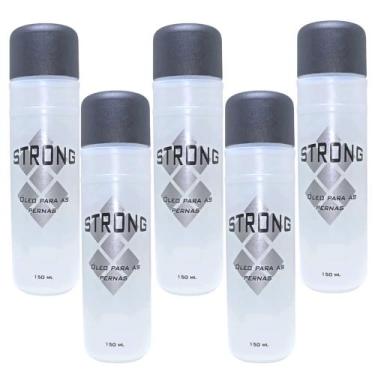 Imagem de Kit 5 Òleos Para Pernas Corpo Massagem Dores Musculares Original Stron