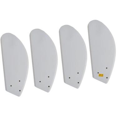 Imagem de Jogo 4 Pás Para Ventilador Volare Mini Fly Branco Original