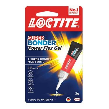 Imagem de Cola Super Bonder Power Flex gel 2g Loctite 2687405 Henkel