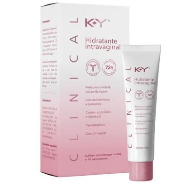 Imagem de KY Clinical 30g Gel Hidratante Intravaginal + 10 Aplicadores Tratament