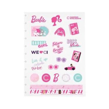 Imagem de Folha de adesivos ci barbie pink - grande - CADERNO INTELIGENTE