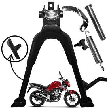Imagem de Cavalete Central de Moto Com Kit De Instalação TITAN, CG E FAN 160 2016 até 2025 / Descanso Central TITAN CG E FAN 160