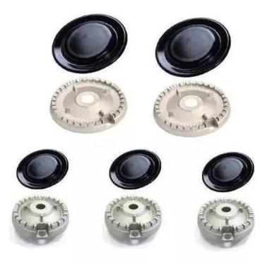 Imagem de Kit Queimador + Espalhador Para Cooktop Consul 5 Bocas Cd075
