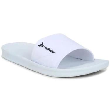 Imagem de Chinelo Rider Street Slide, Branco, 37/38
