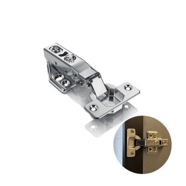 Imagem de Dobradica 35mm Pistão Calço Fixo Inox Reta