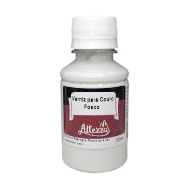 Imagem de Verniz Para Couro Acabamento Fosco 100ml Incolor Altezza Brilho Sapato Tenis Bota