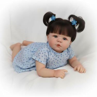 Imagem de Bebe Reborn Menina Corpo de Pano Princesa Realista + Enxoval - Mundo A