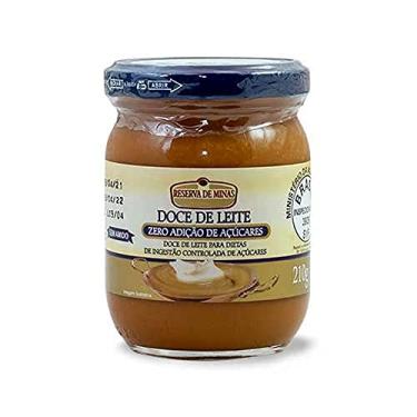 Imagem de DOCE DE LEITE ZERO AÇUCAR RESERVA DE MINAS 210g