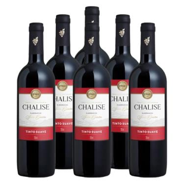 Imagem de Genérico, Vinho Chalise Tinto Suave 750ml 6 Unidades