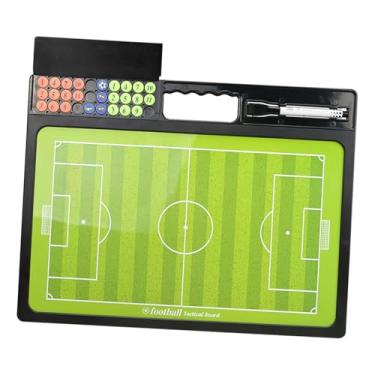Imagem de Dynwave Prancheta de Treinamento de Futebol, Prancheta para Treinadores de Futebol Americano, Apagável para Ginásio, Portátil com Apagador a Seco para Jogos e