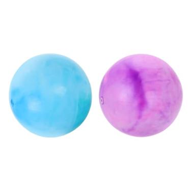 Imagem de Milisten 2 bolas de exercícios pequenas de 30,5 cm para estabilidade, fitness, alongamento e treino de força do núcleo em casa, academia, escritório