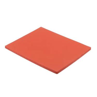 Imagem de 1 Placa De Espuma De Silicone Resistente Ao Calor - Espuma Suave Vermelha 200x250mm, Para Máquina De Película, Temperatura -60°C~260°C(200x250x8mm)