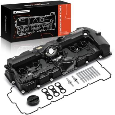 Imagem de A-Premium Tampa da válvula do motor - Compatível com veículos BMW - 2.5L, 3.0L - 125i, 128i, 130i, 323i, 328i, 525i, 528i, 530i, X3, X5, Z4 - E60 E70 E82 E83 E84 E89 E90 E92 - Substituição e#