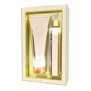 Imagem de Kit Pokoloka Midnight Club Feminino - Body Splash 250ml + Hidratante Corporal 240ml
