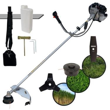 Imagem de Roçadeira à Gasolina Lateral Tbc43h Toyama 43cc 1,7hp 3 Em 1