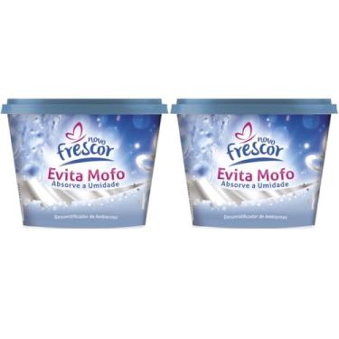Imagem de Kit 2 Desumidificadores Antimofo 80g Absorve Umidade, Elimina Odores e Previne Mofo (NEUTRO)