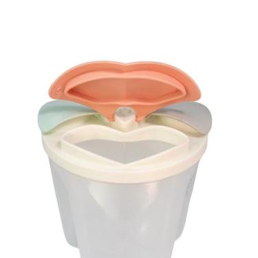 Imagem de Pote de Armazenamento Plástico com 3 Divisórias, Capacidade 1,5 Litros, Organizador para Alimentos