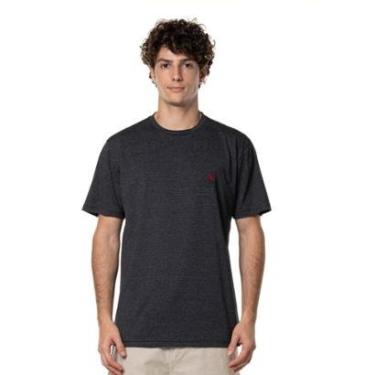 Imagem de Camiseta Quiksilver M/C Embroidery Stripe Preto-Preto-P-Masculino