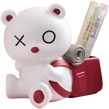 Imagem de Mochila porta-canetas Creative Bear Resin 15x10x15cm 480g